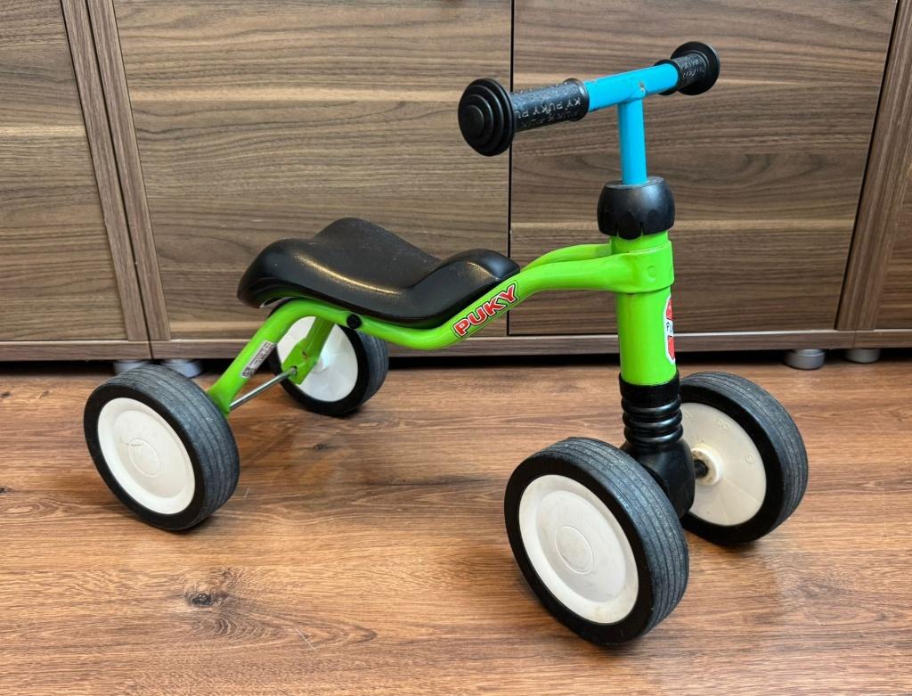 Puky (loop)fiets groen, Ophalen, Gebruikt, Loopvoertuig