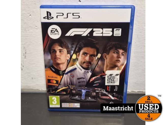 PS5 Game | EA Sports F1 25, EA Sports, Zo goed als nieuw, https://help.ea.com/nl/contact-us/, 209 Redwood Shores Parkway, Redwood City, CA 94065, Verenigde Staten