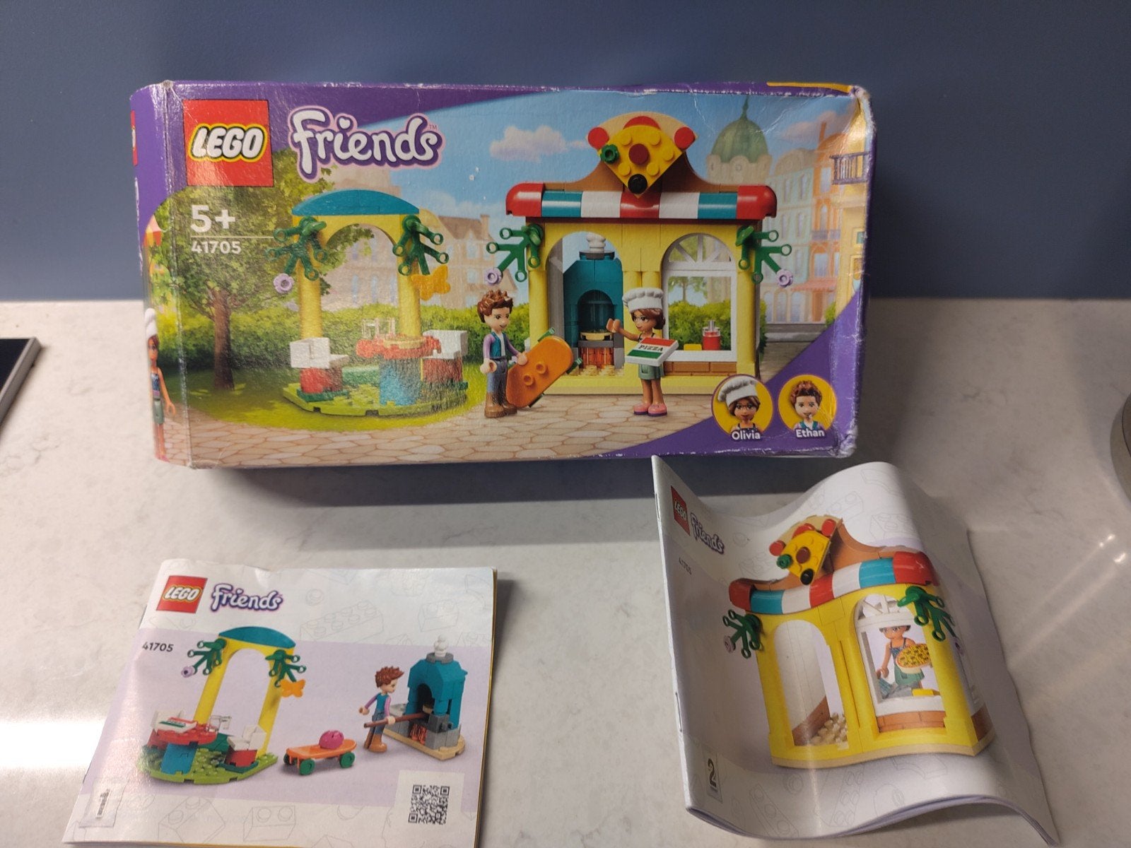 LEGO Friends Pizzeria 41705 - Zo goed als nieuw, Ophalen, Zo goed als nieuw, Overige merken