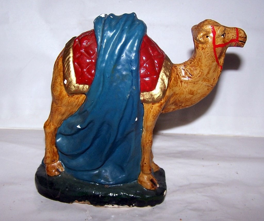 Prachtig beeld Dromedaris. H.19cm. Izgs., Ophalen of Verzenden, Zo goed als nieuw, Dier
