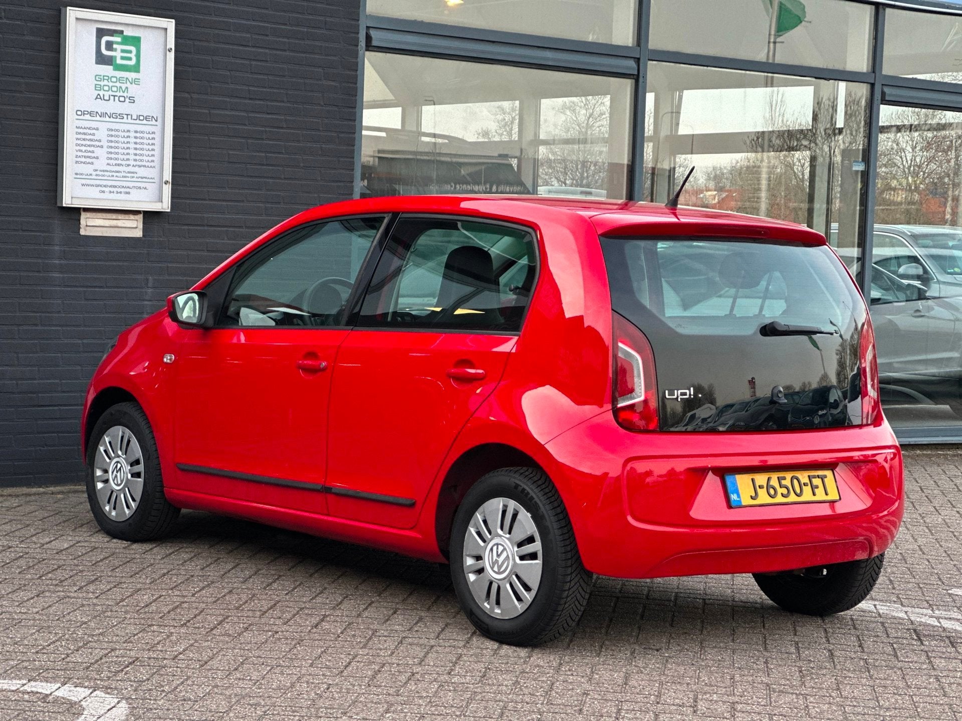 Volkswagen Up! 1.0 up! Edition BlueMotion/5-DRS/AIRCO/NETTE, Auto's, Voorwielaandrijving, Euro 5, Stof, Gebruikt