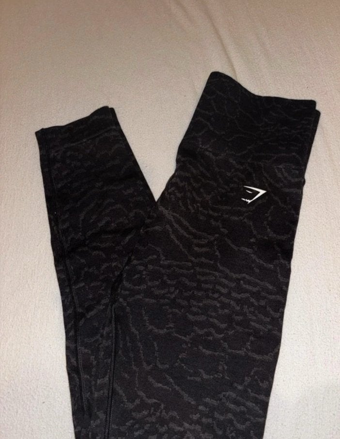 Gymshark sportlegging, Verzenden, Zwart, Maat 36 (S), Fitness of Aerobics