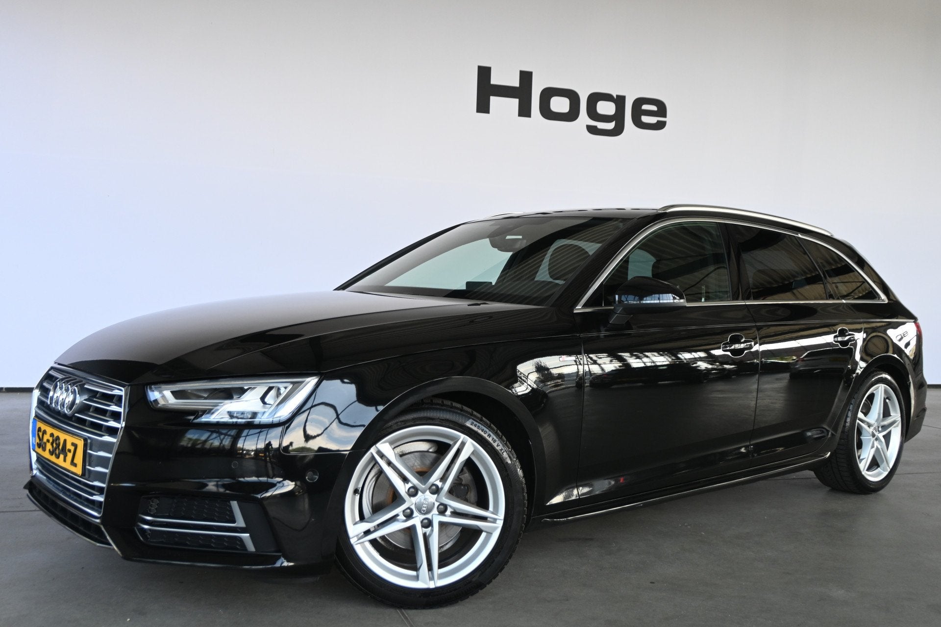 Audi A4 Avant 1.4 TFSI Sport S line edition Nap! Automaat Cl, Auto's, Gebruikt, 4 cilinders, Zwart, Origineel Nederlands