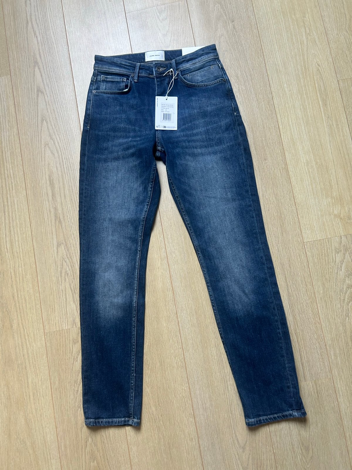 Pure Path The Ryan Slim Fit Jeans - Nieuw met kaartjes, Ophalen of Verzenden, Nieuw, Blauw, W32 (confectie 46) of kleiner