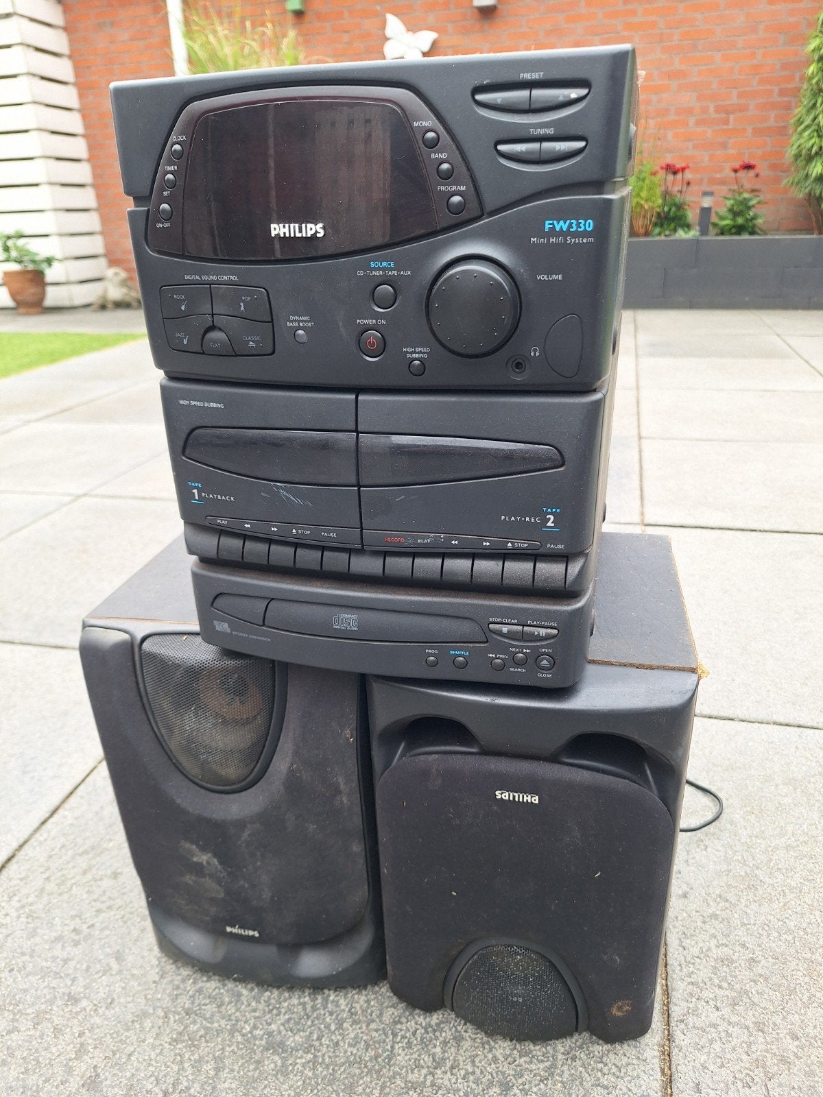Philips FW330 Mini Hifi Systeem - Gratis op te halen, Ophalen, Philips, Tuner of Radio, Microset