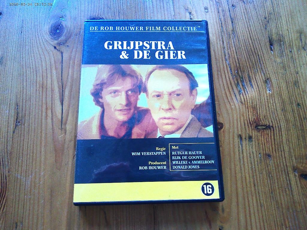 Grijpstra en de Gier / DVD / film / Rob Houwer, Ophalen of Verzenden, Gebruikt