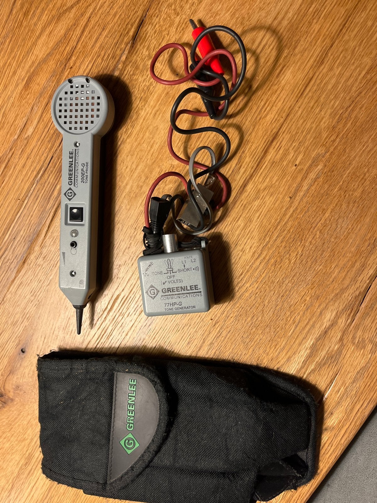 Greenlee 200EP-G Tone Probe & 77HP-G Tone Generator, Doe-het-zelf en Verbouw, Ophalen of Verzenden, Gebruikt, Overige meters