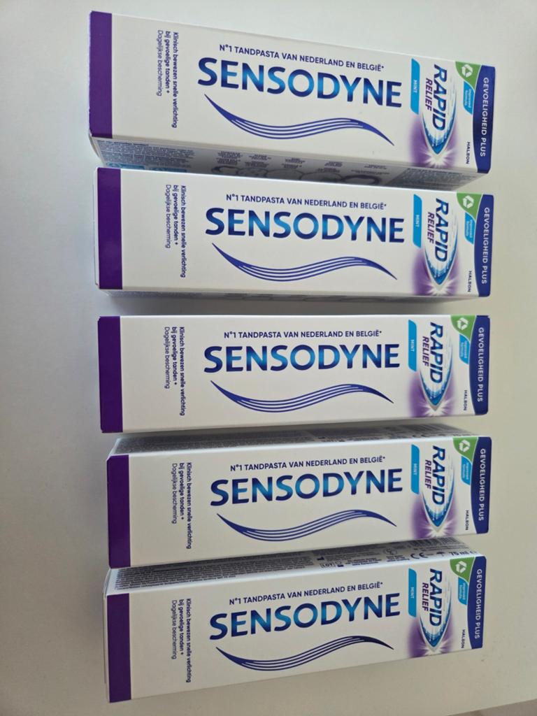 Sensodyne Rapid, Sieraden, Tassen en Uiterlijk, Uiterlijk | Mondverzorging, Ophalen of Verzenden, Nieuw, Overige typen