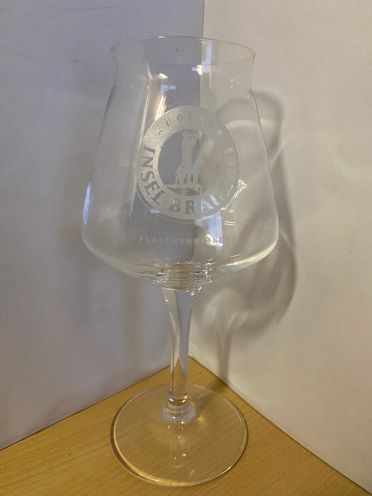 Rügener Insel-Brauerei bierglas 25cl Duits Speciaal bier, Ophalen of Verzenden, Zo goed als nieuw, Glas of Glazen, Overige merken