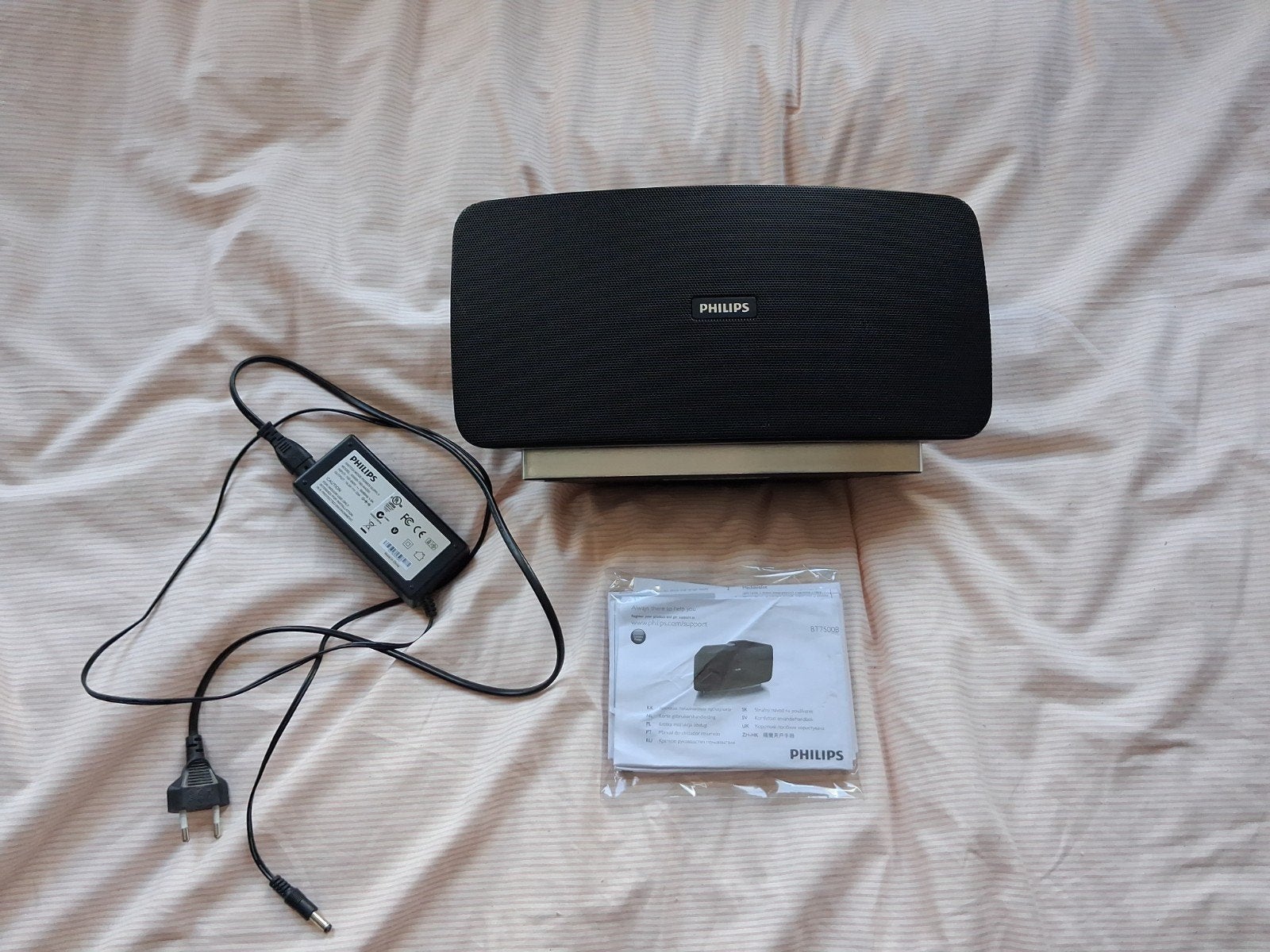 Philips BT7500B Bluetooth Speaker - Uitstekende Staat, Audio, Tv en Foto, Ophalen of Verzenden, Zo goed als nieuw, Overige typen