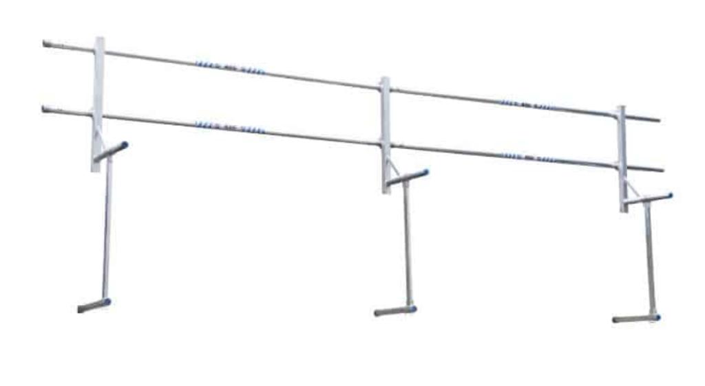 Dakrandbeveiliging 90 meter totaal merk ASC in goede staat, Ophalen, Gebruikt, Overige typen, 5 meter of hoger