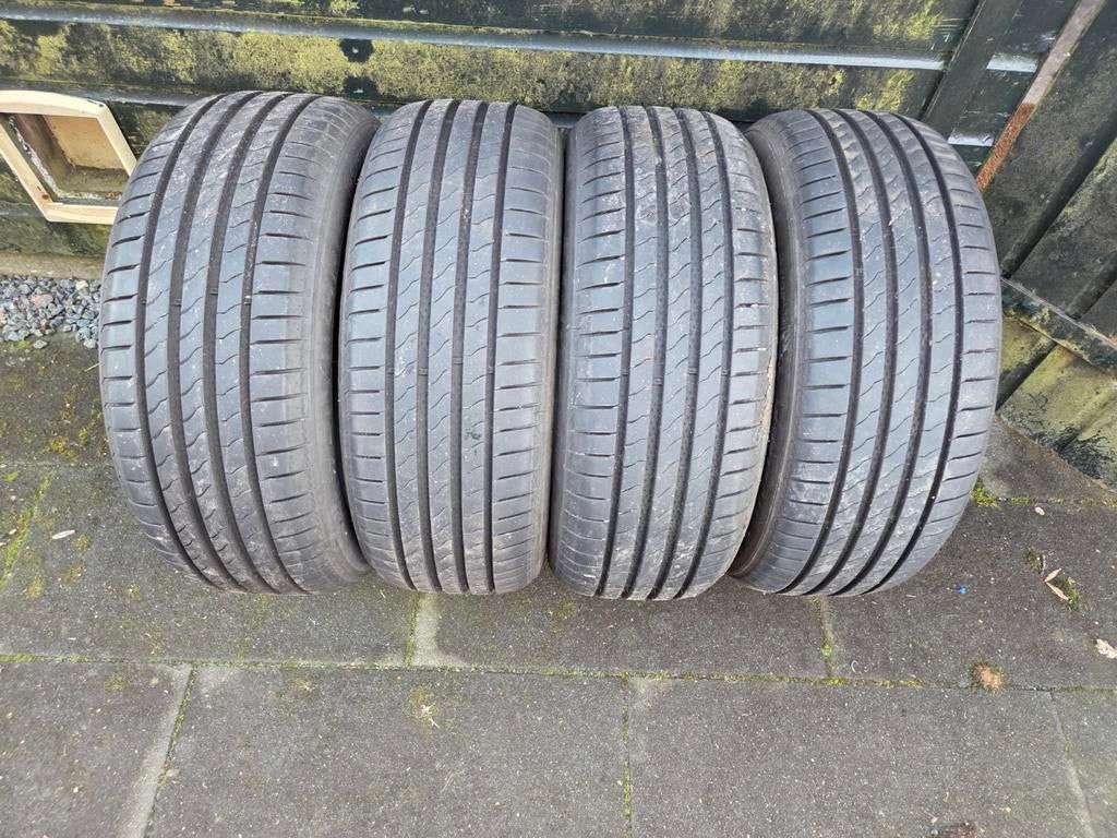 4x Zomerbanden 195/55R16 7mm profiel Landsail Rapid Dragon, Ophalen, Gebruikt, 16 inch, Band(en)