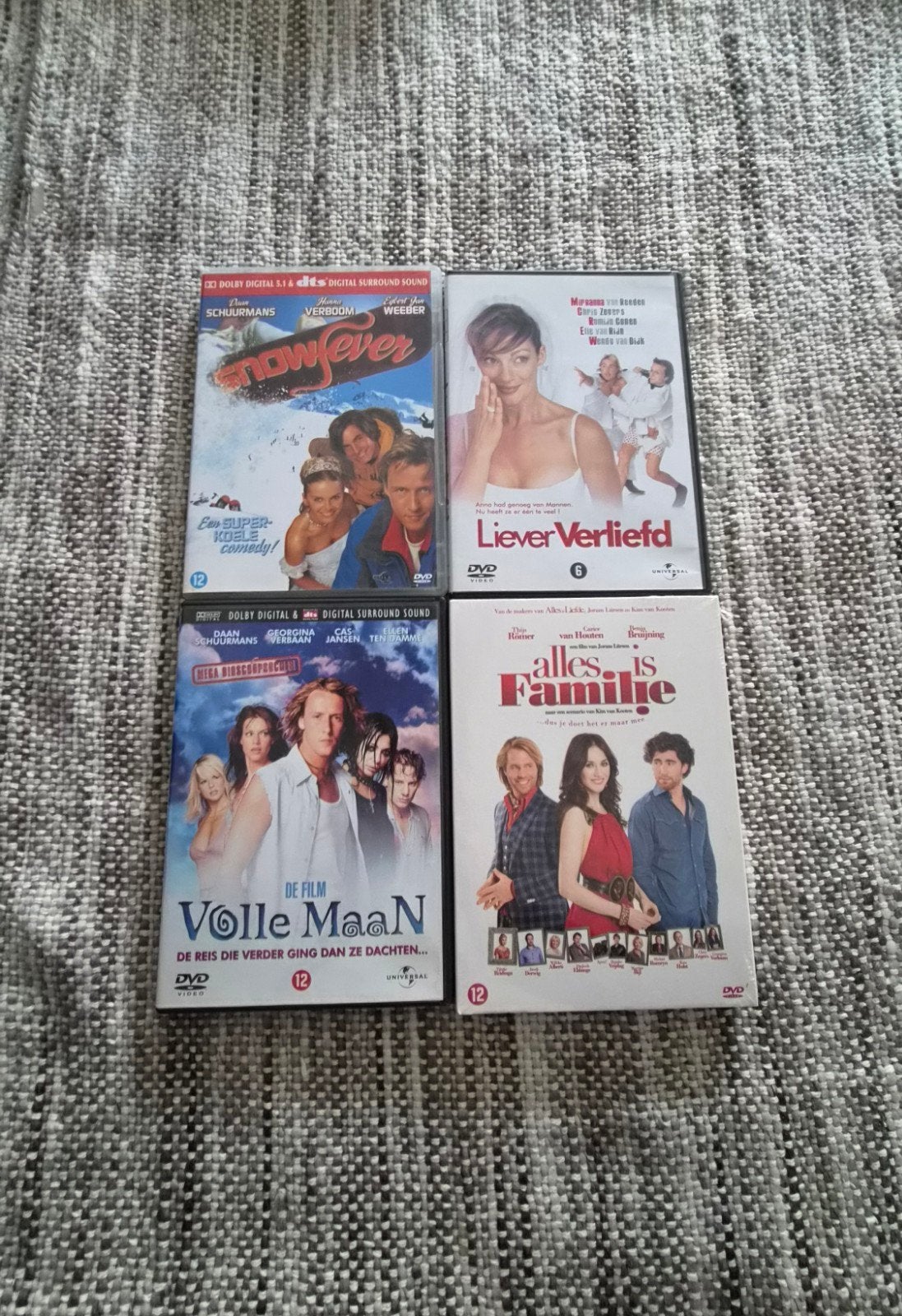 4 Nederlandstalige films - origineel, Alle leeftijden, Romantische komedie, Engels, Nieuw in verpakking