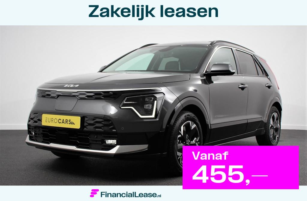Kia Niro EV DynamicPlusLine 64.8 kWh Navigatie Half Leder Sc, Gebruikt, 750 kg, 1657 kg, Origineel Nederlands