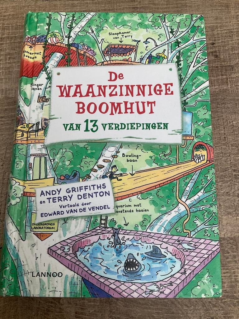 De waanzinnige boomhut, Boeken, Ophalen of Verzenden, Zo goed als nieuw