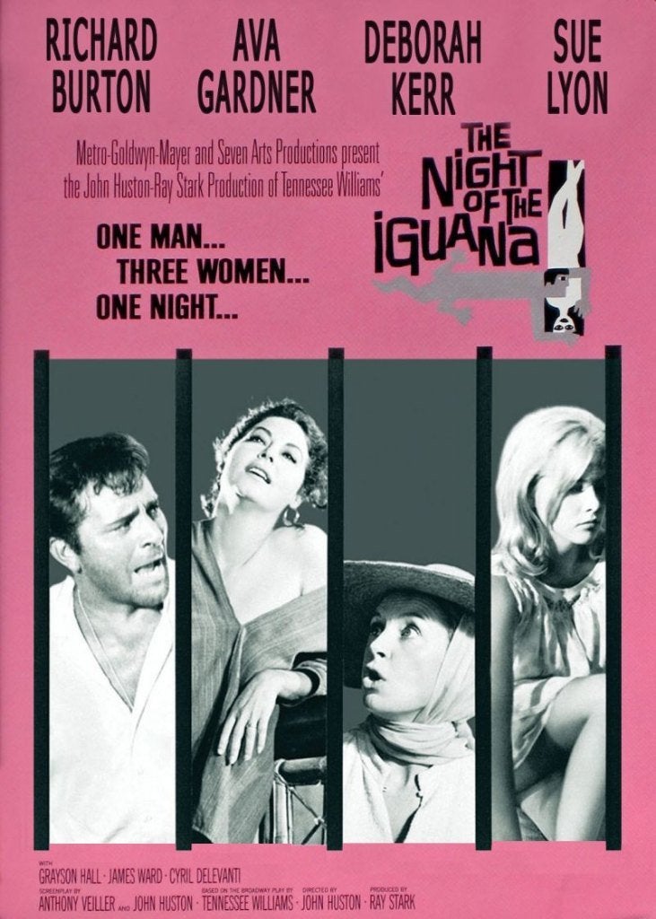 DVD THE NIGHT OF THE IGUANA RICHARD BURTON AVA GARDNER LYON, Verzenden, Alle leeftijden, Overige genres, Zo goed als nieuw