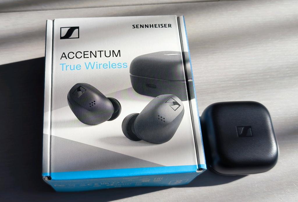 Sennheiser Accentum True Wireless Oordopjes, Sennheiser, Zwart, Bluetooth, Nieuw