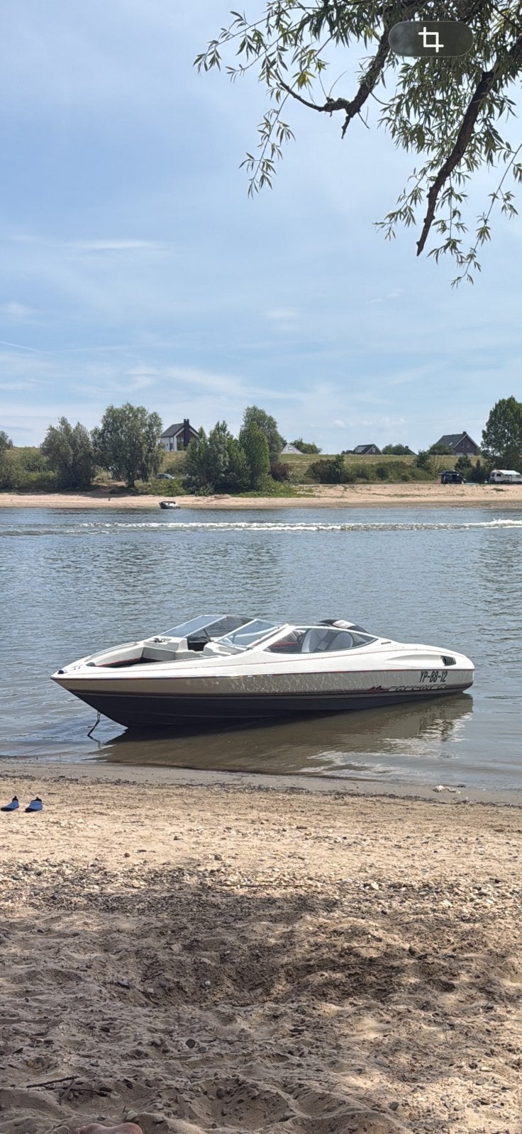 Bayliner 1850 capri bowrider, Watersport en Boten, Speedboten, Ophalen, Zo goed als nieuw, Bayliner