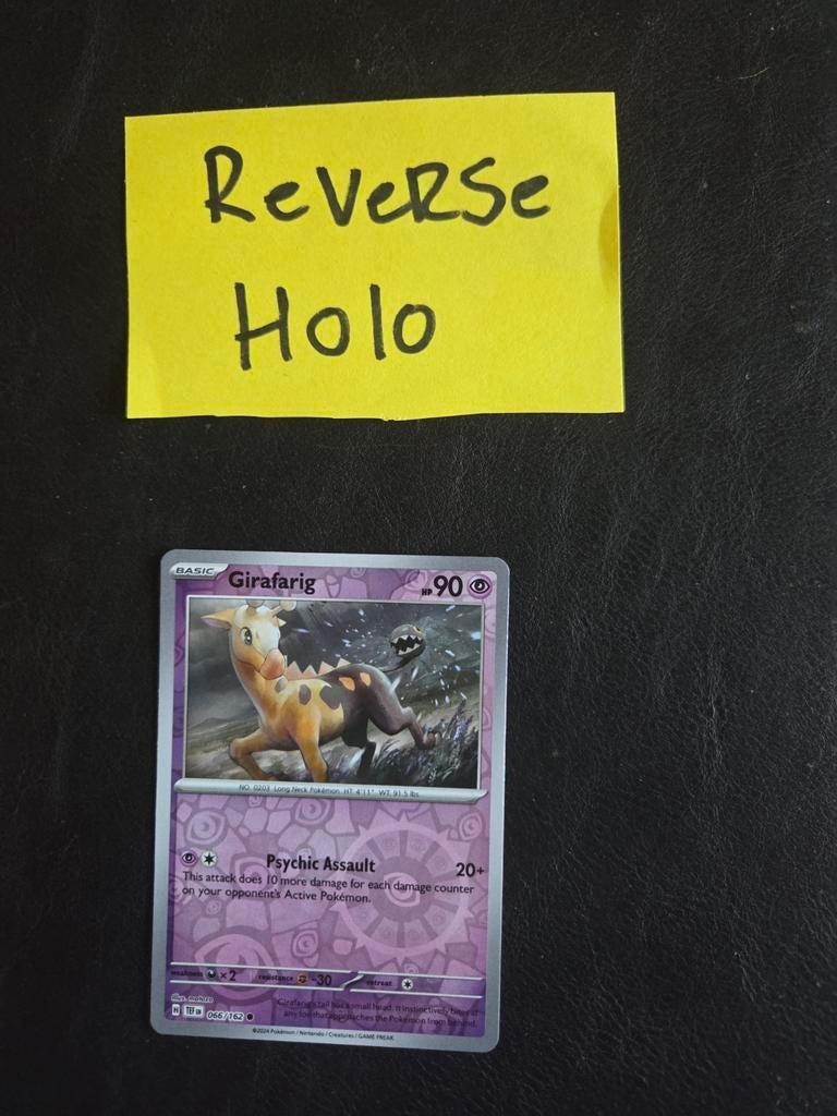 Girafarig 066/162 Temporal forces, Ophalen of Verzenden, Zo goed als nieuw