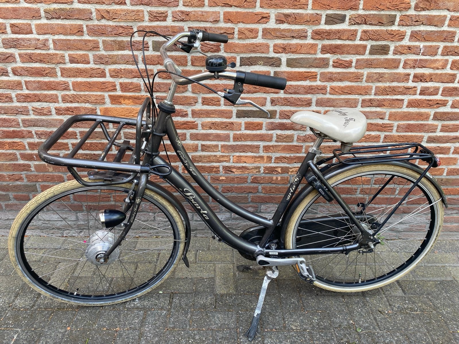 Sparta Country Tour Damesfiets met voordrager, Fietsen en Brommers, Ophalen, Terugtraprem, Sparta, Gebruikt