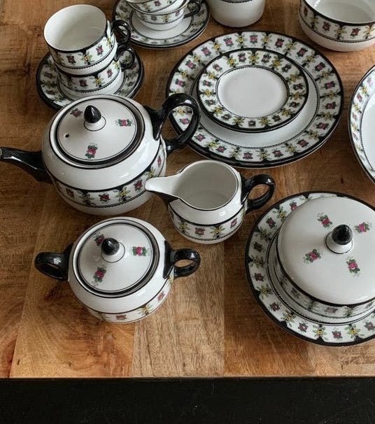 Antiek Servies RKG decor Luxor, Antiek en Kunst, Ophalen of Verzenden