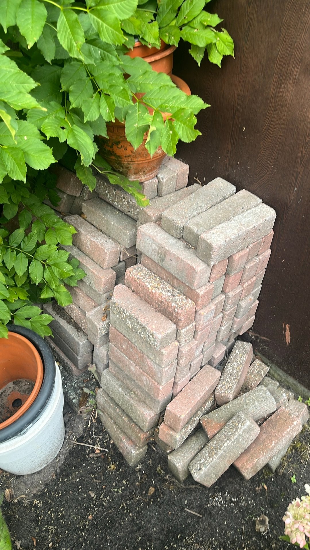 Klinkers gratis, Ophalen, Zo goed als nieuw, Beton, Klinkers