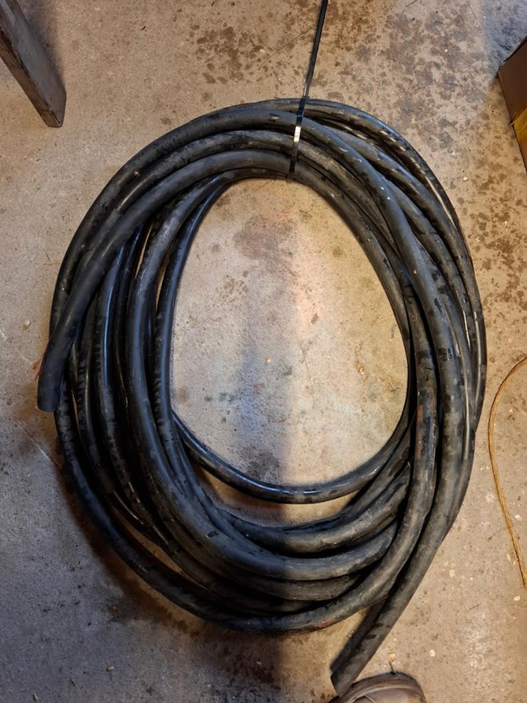 5x16mm2 kabel neopreen 21 meter, Doe-het-zelf en Verbouw, Elektra en Kabels, Ophalen, Kabel of Snoer