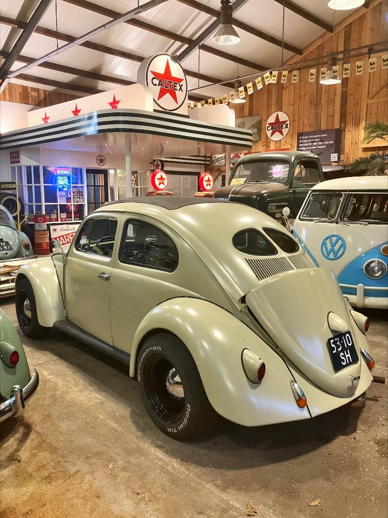Volkswagen Kever ragtop, Achterwielaandrijving, Beetle (Kever), 4 cilinders, Beige