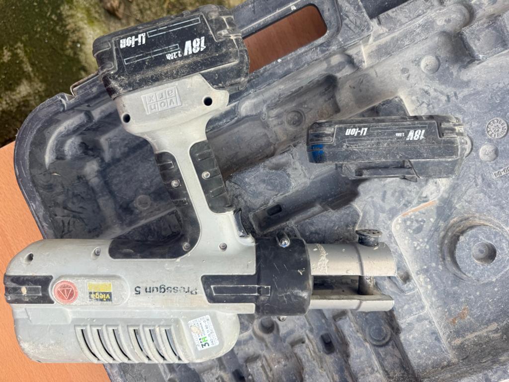 Viega Pressgun 5 met persbekken, incl. 16 en 20 mm, Ophalen of Verzenden, Gebruikt
