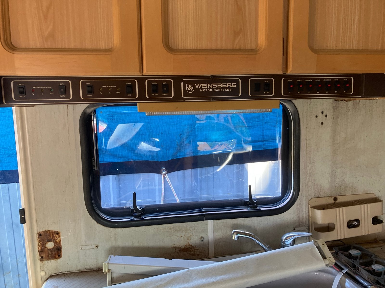 Weinsberg Camper Bedieningspaneel - Ideaal voor Zelfbouw, Ophalen, Gebruikt