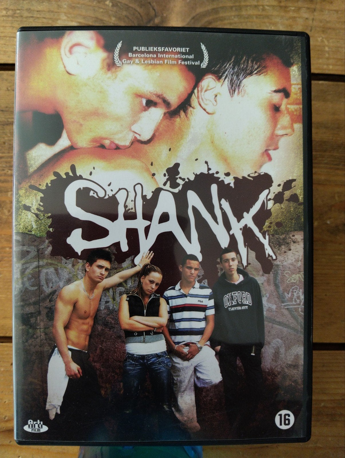 Gay, gay, homo, Shank DVD - Barcelona Film Festival, Vanaf 16 jaar, Ophalen of Verzenden, Gebruikt, Drama