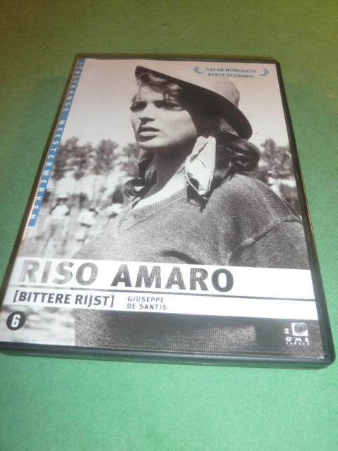 Riso amaro Giuseppe de Santis dvd Bittere rijst, Alle leeftijden, Verzenden, Zo goed als nieuw, Italië