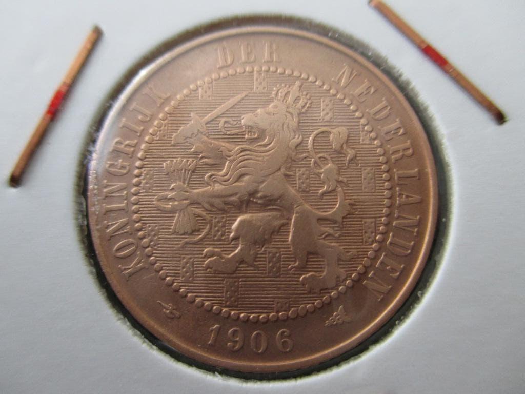2 1/2 cent 1906, Ophalen of Verzenden, Koningin Wilhelmina, Overige waardes, Losse munt