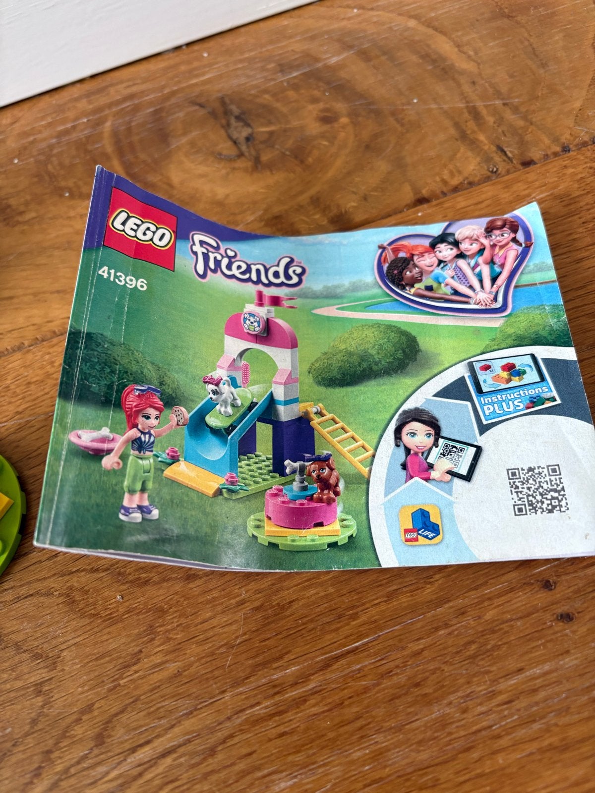 LEGO Friends 41396 Puppy Speeltuin met Mia en puppy's, Gebruikt, Lego, Friends, Ophalen of Verzenden
