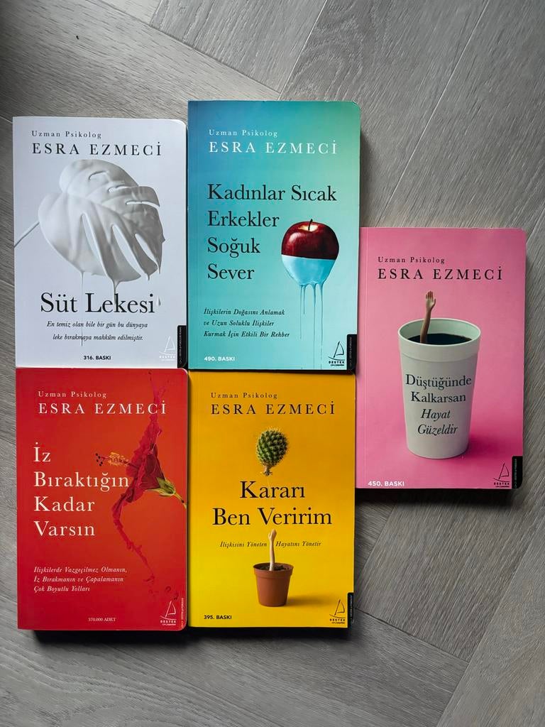 5 boeken van Esra Ezmeci, Ophalen of Verzenden, Gelezen, Europa overig