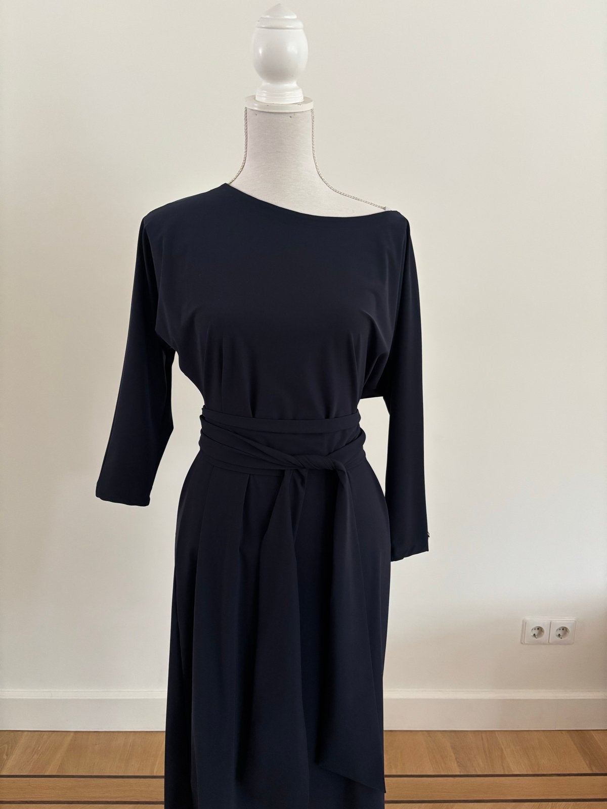 LaDress Caroline Midnight Blue XS - Nieuw met kaartje, Kleding | Dames, Nieuw, Knielengte, Maat 34 (XS) of kleiner, Verzenden