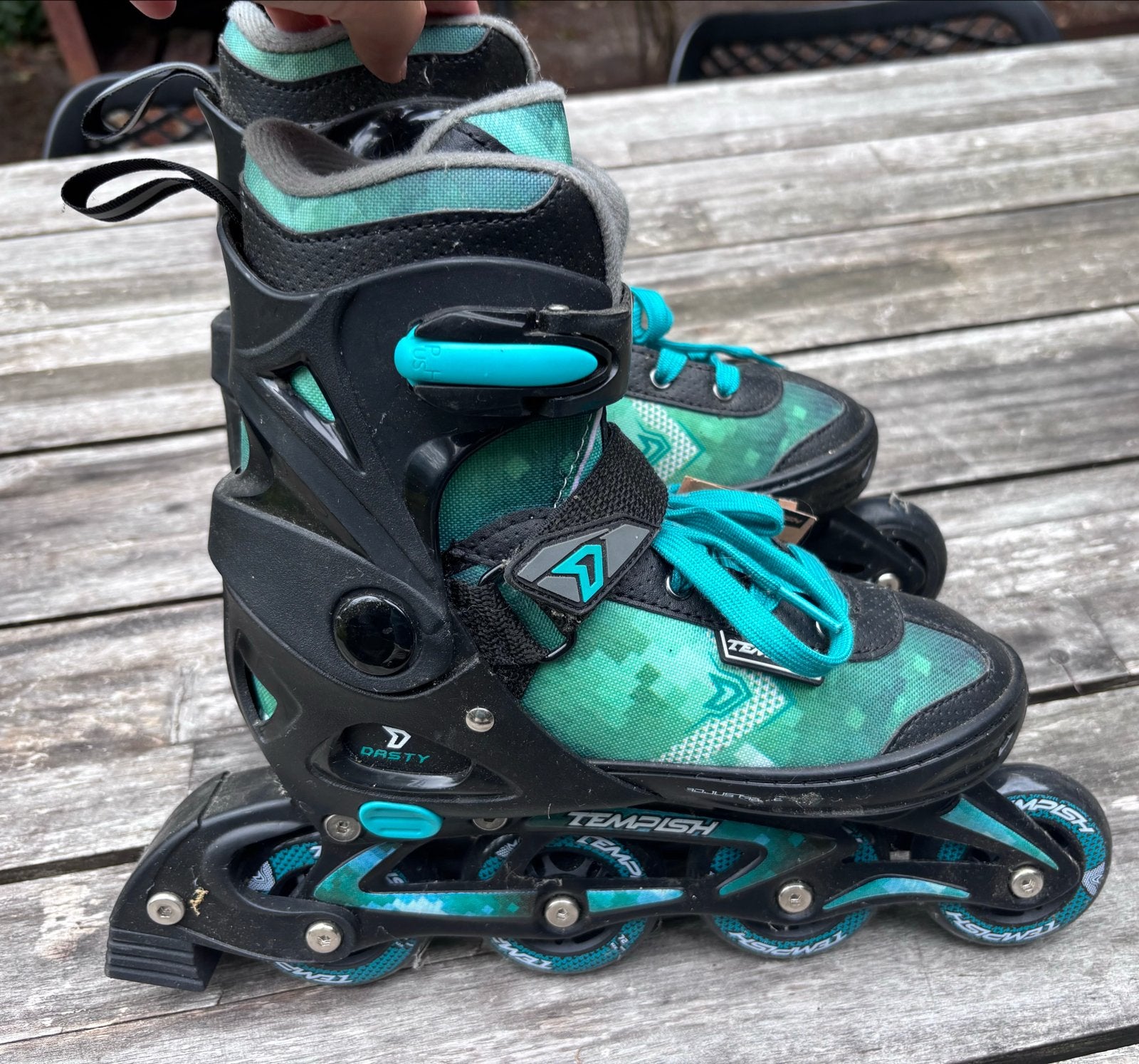 Tempish Dasty Verstelbare Inline Skates - mt 37-40 zgan!, Overige merken, Verstelbaar, Kinderen, Ophalen of Verzenden