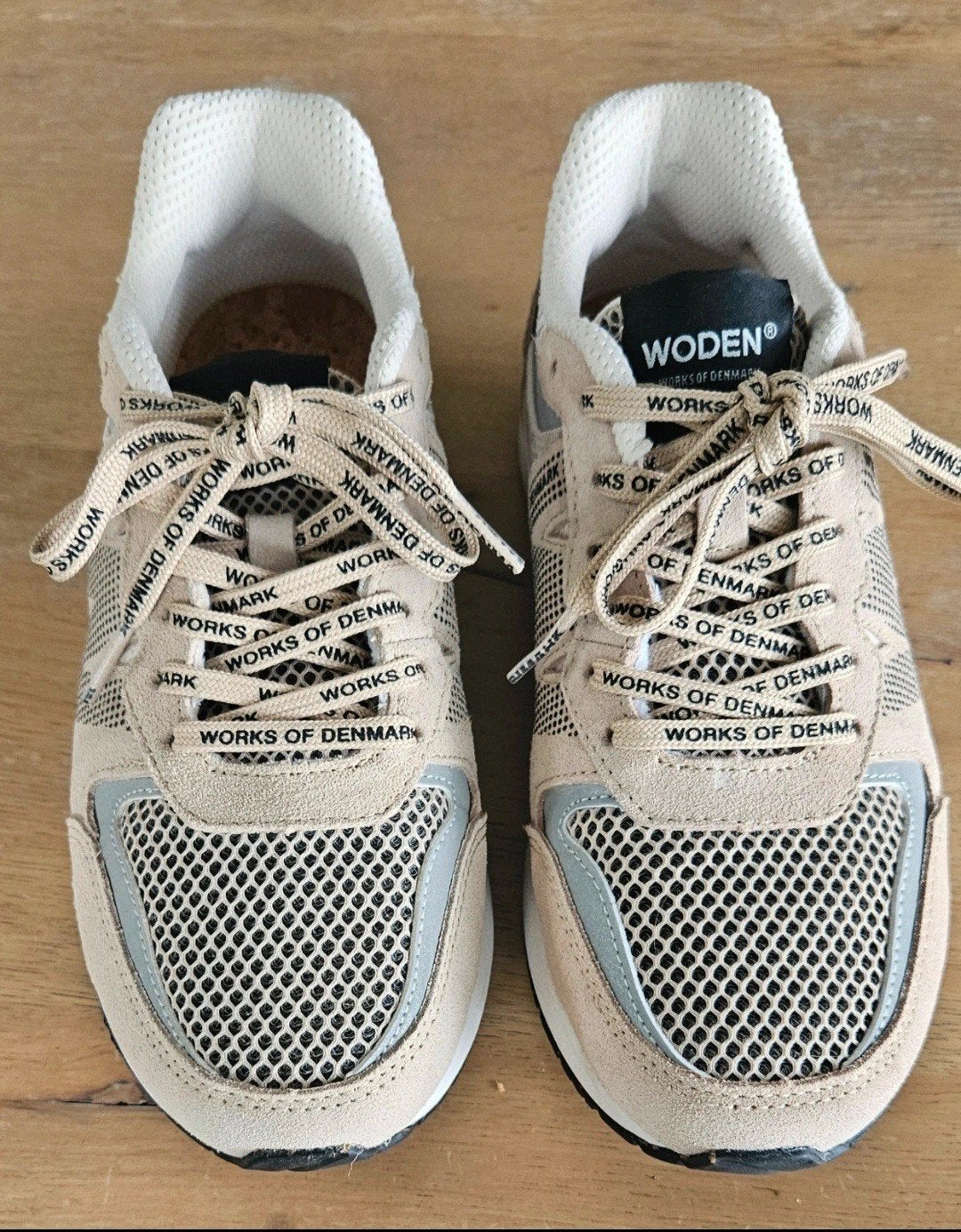 Nieuwe sneakers Woden maat 38, Kleding | Dames, Schoenen, Ophalen of Verzenden, Nieuw, Beige, Sneakers of Gympen