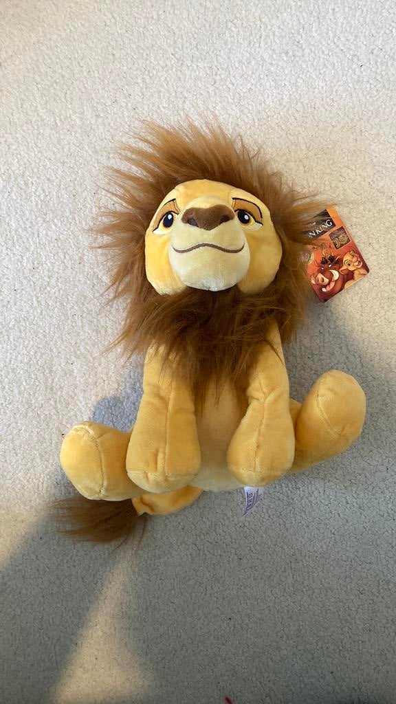 Nieuw knuffel The Lion King, Ophalen of Verzenden, Zo goed als nieuw, Overige typen