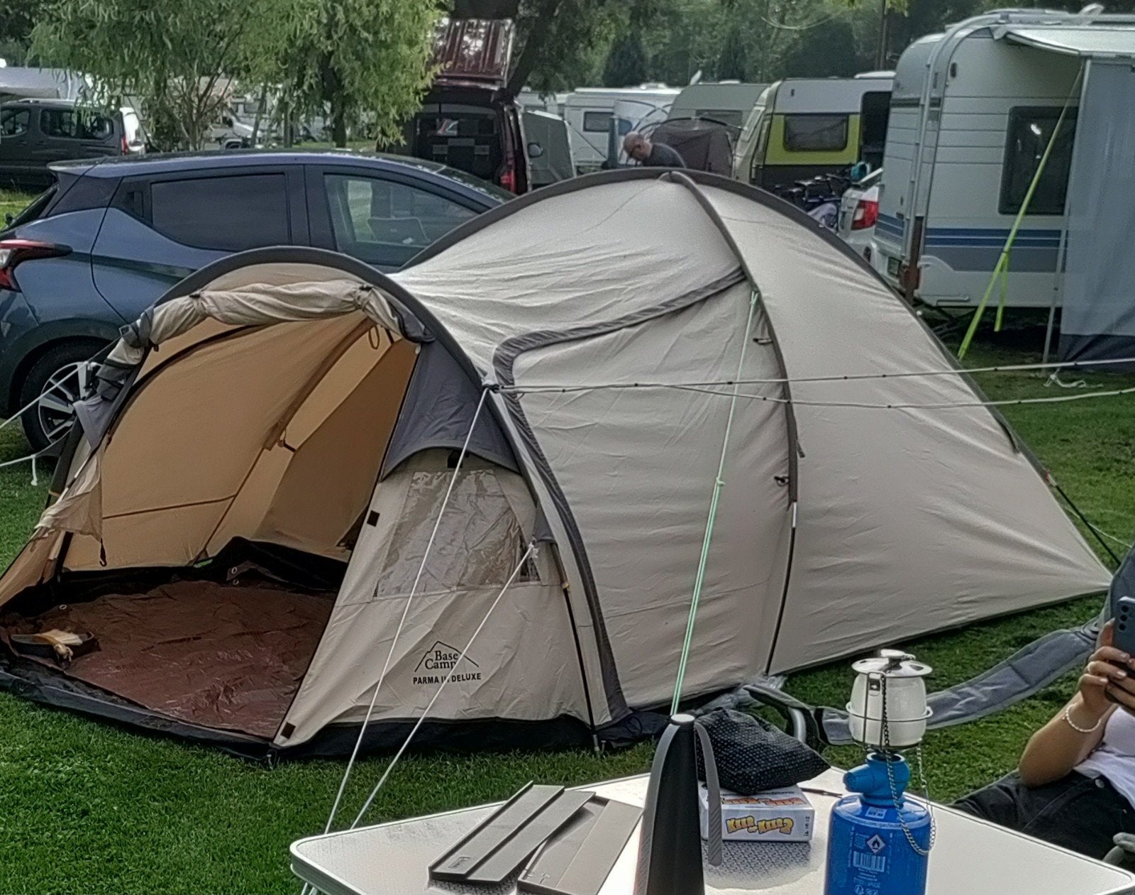 Basecamp Parma 3 Deluxe Katoenen Tent - Goed Onderhouden, Ophalen of Verzenden