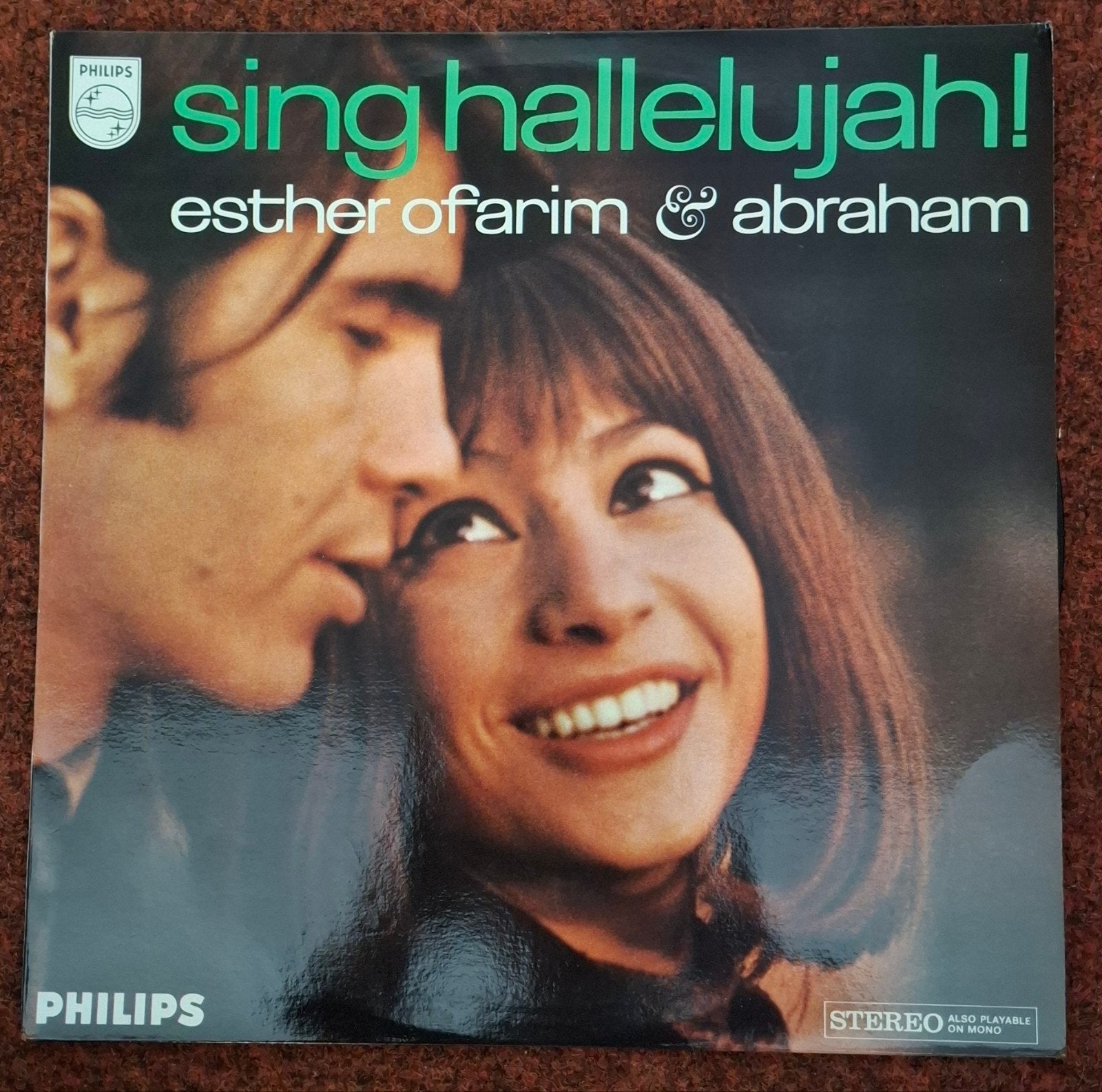 Esther Ofarim & Abraham - Sing Hallelujah! LP (1969), Cd's en Dvd's, LP, Gebruikt, Pop, Ophalen of Verzenden