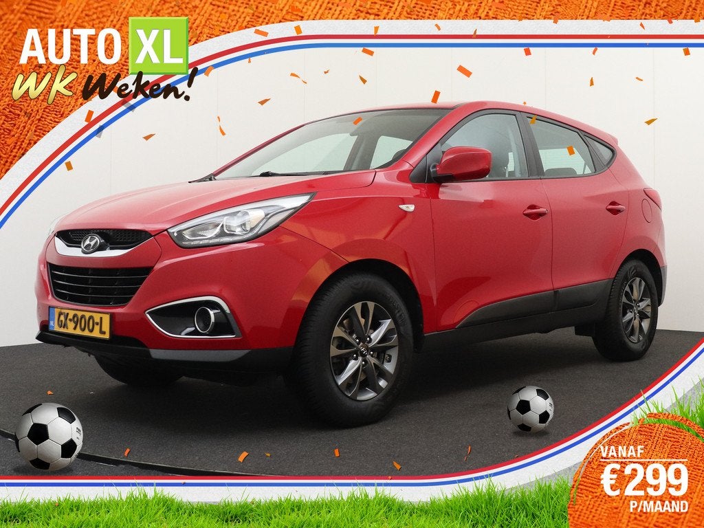 Hyundai ix35 1.6 GDI 135 PK i-Drive Airco 16'LMV (bj 2015), Auto's, Hyundai, Voorwielaandrijving, Euro 5, 4 cilinders, Electronic Stability Program (ESP)