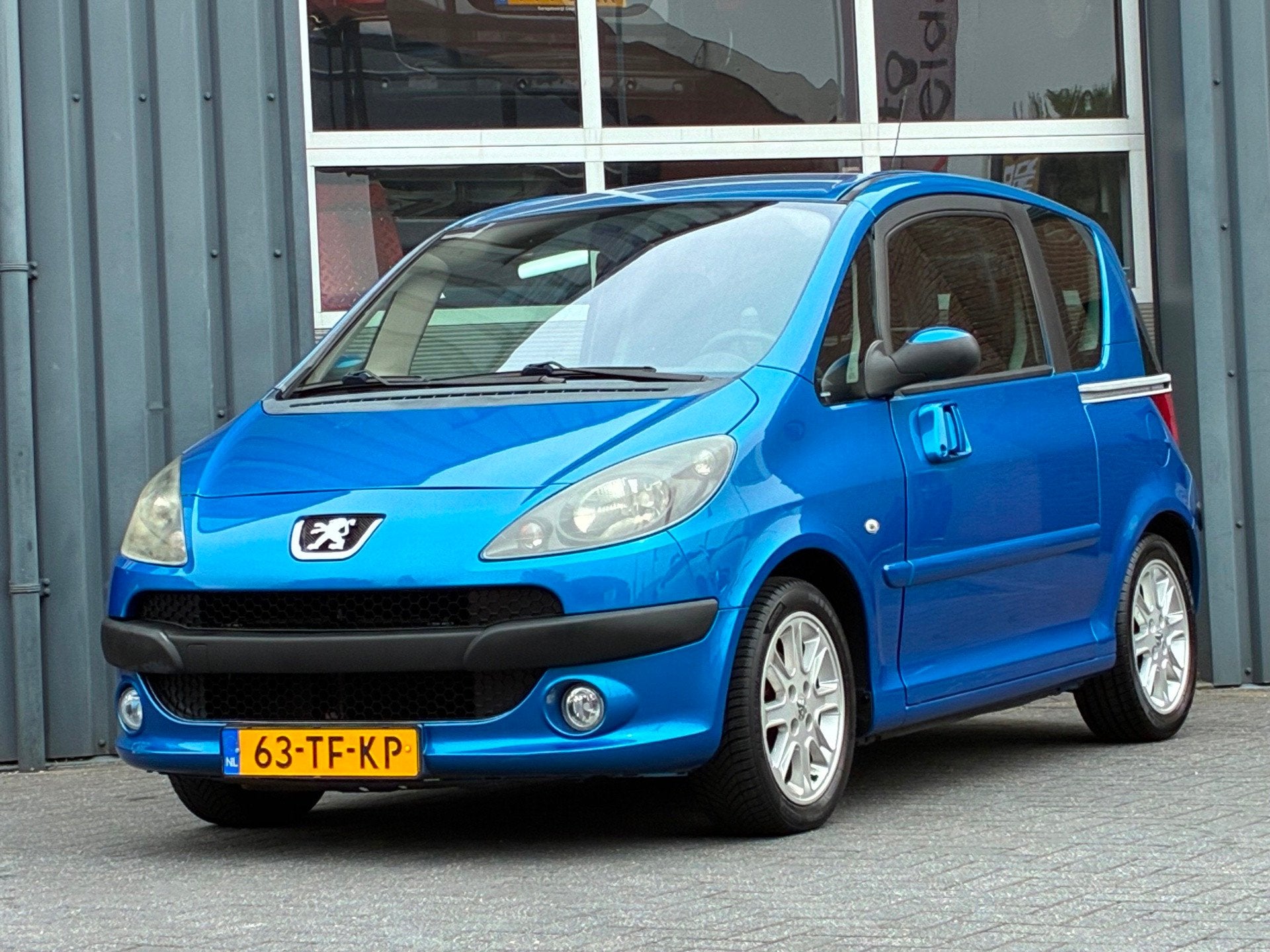 Peugeot 1007 1.6-16V Sesam Sporty Automaat Climatecontrole T, Auto's, Peugeot, 15 km/l, Gebruikt, 4 cilinders, Bedrijf