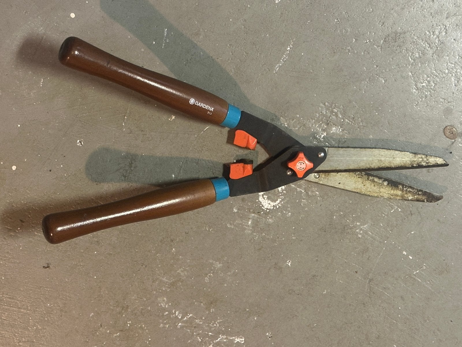 Gardena heggenschaar - Gebruikt, Ophalen, Gebruikt, Handmatig