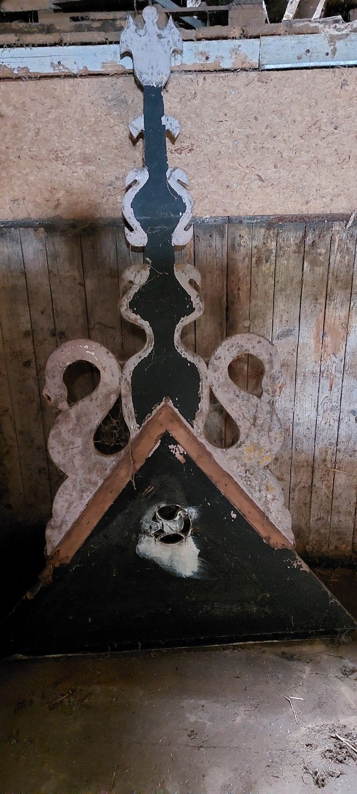 Uilenbord/ dakornament - decoratief, Ophalen