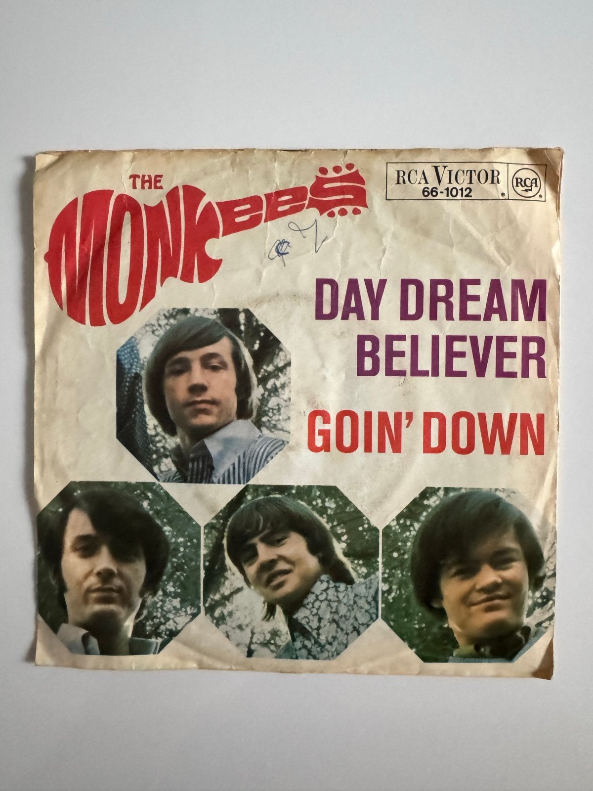 The Monkees - Day Dream Believer / Goin' Down (Vinyl Single), Cd's en Dvd's, Gebruikt, 7 inch, Ophalen of Verzenden, Pop