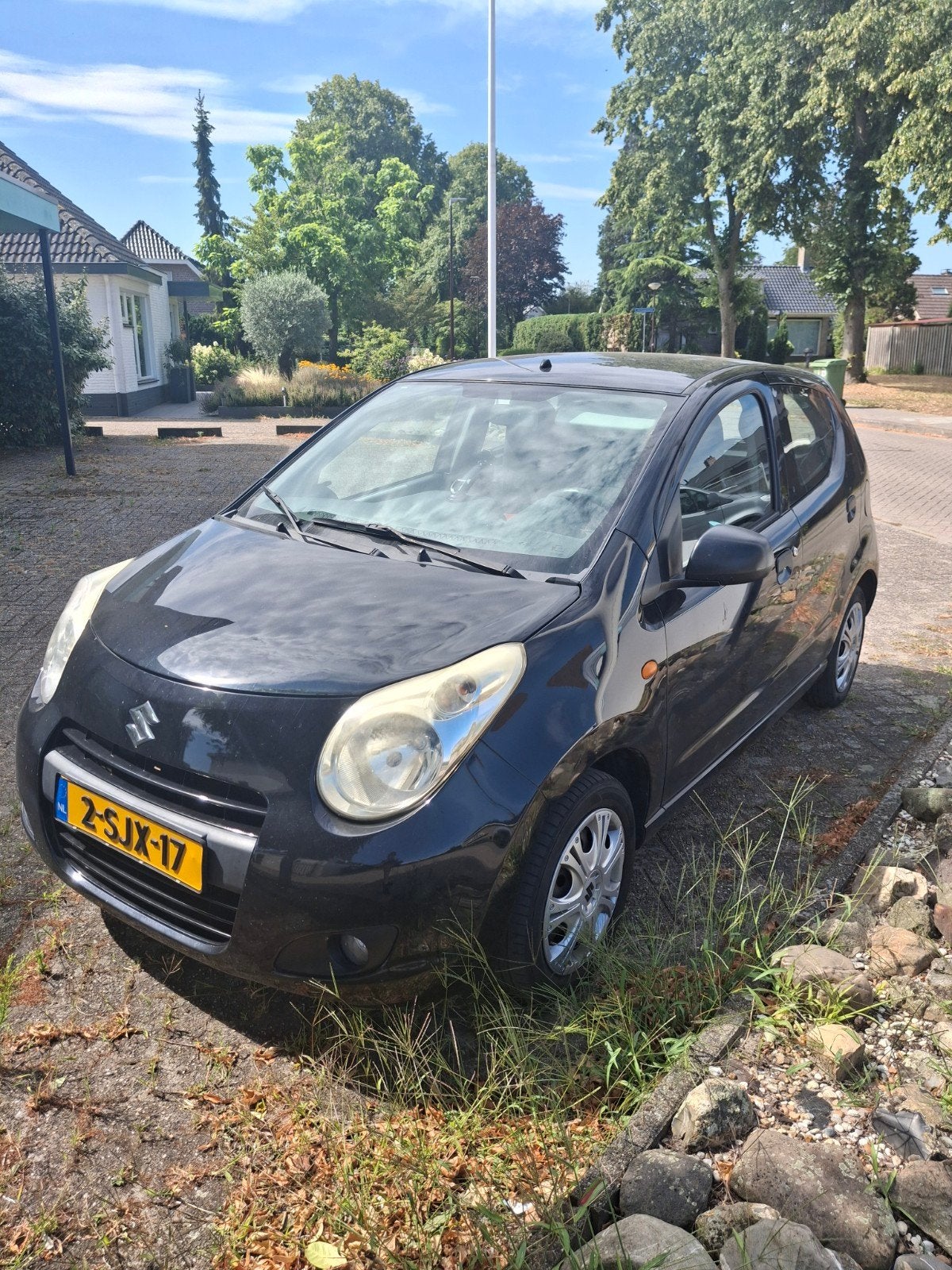 Suzuki Alto 2009 Zwart | APK tot 29-10-2026 | 1 sleutel, Voorwielaandrijving, Stof, 200 kg, 4 stoelen