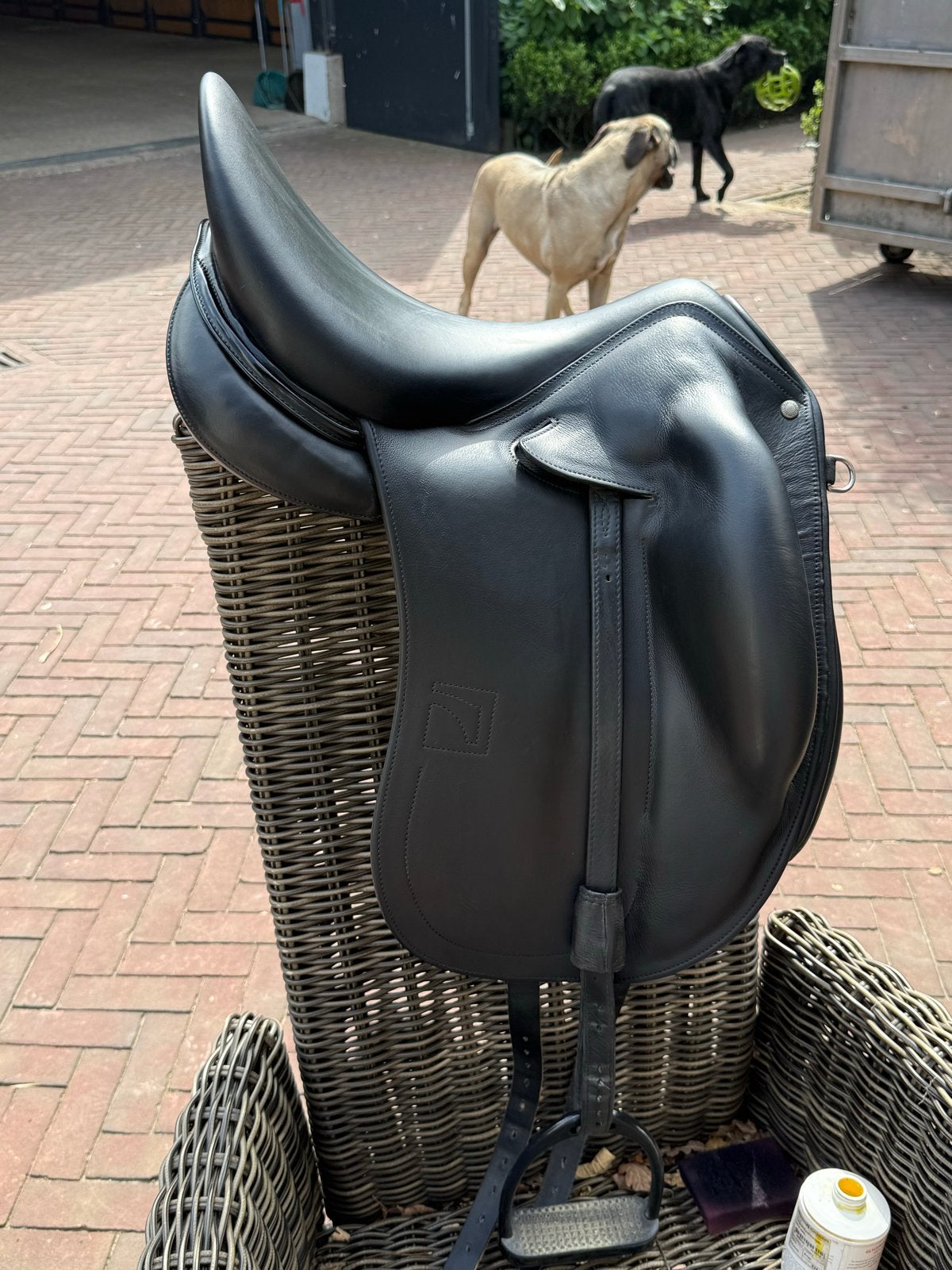 Childeric DPL Dressuurzadel – Patent Edition, Dieren en Toebehoren, Paarden en Pony's | Zadels, Ophalen of Verzenden, Zo goed als nieuw