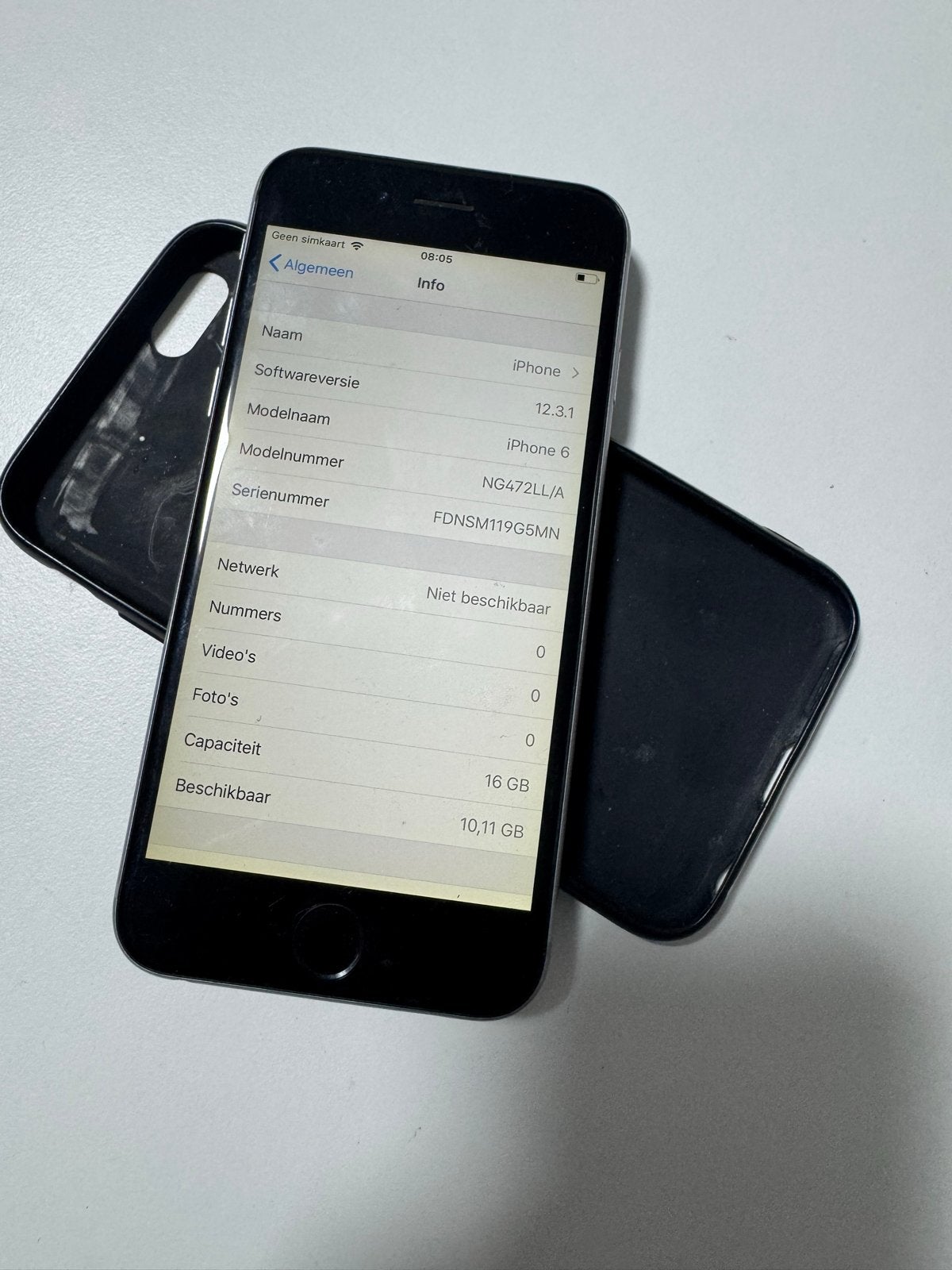 Iphone 6 - Nette staat, goede batterij, werkt naar behoren, Telecommunicatie, Gebruikt, 16 GB, Ophalen of Verzenden, Zonder simlock