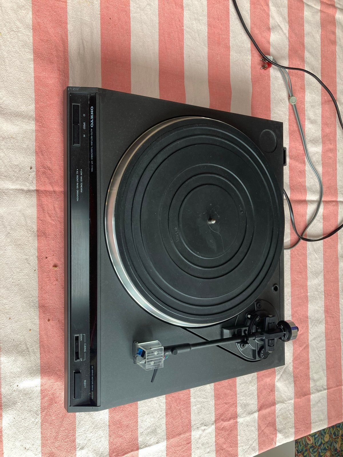 Onkyo CP-1116A Automatische Platenspeler, Automatisch, Zo goed als nieuw, Platenspeler, Ophalen